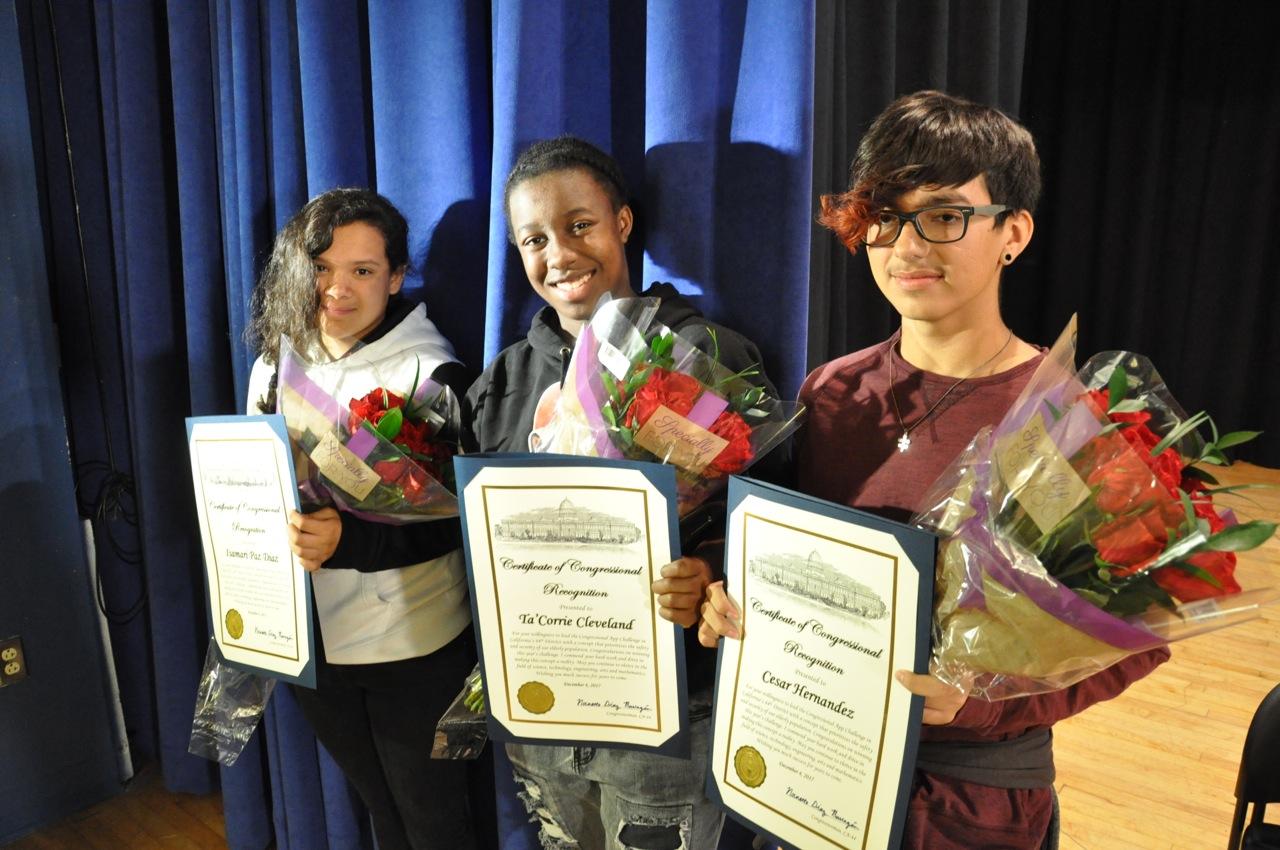 Certificates of Recognition of Students