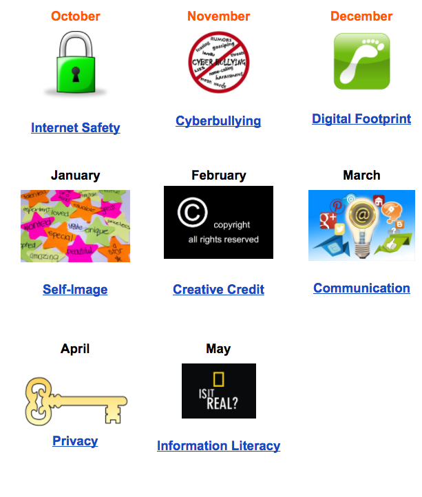 Click here for Digital Citizenship Focus Lessons Image