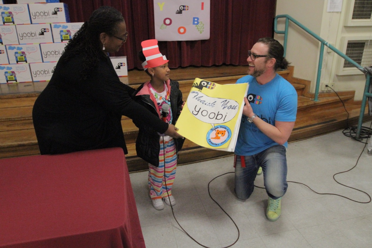 Principal Burnett & Justin Wolff