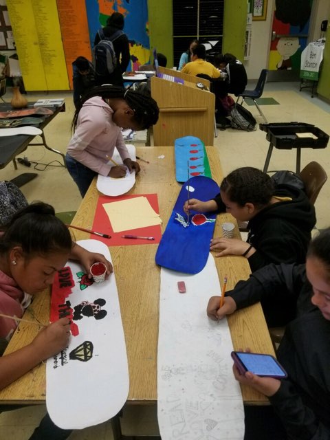 Art Skateboard Design 3