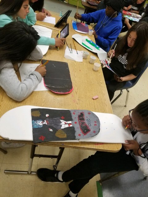 Art Skateboard Design 10