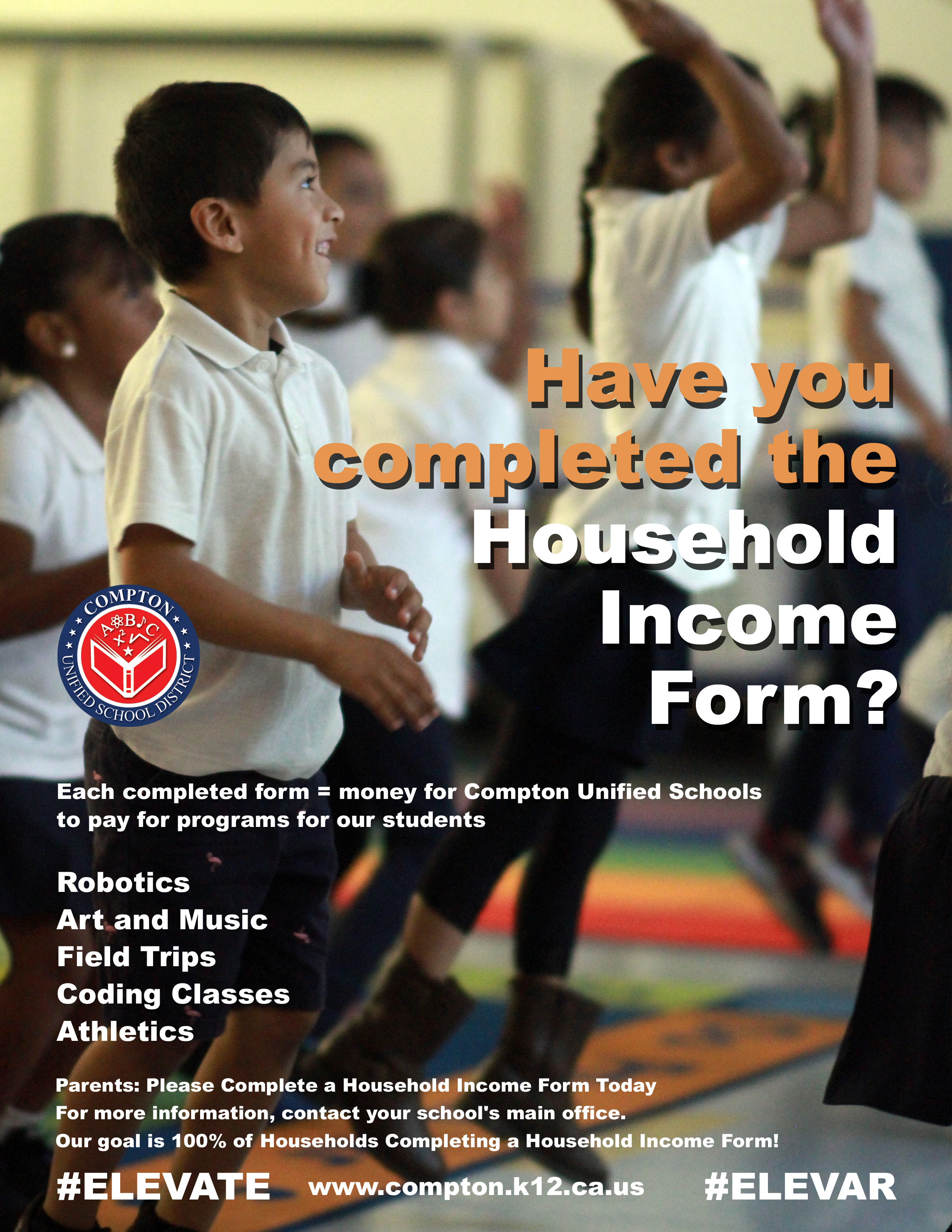 Income Form Flyer