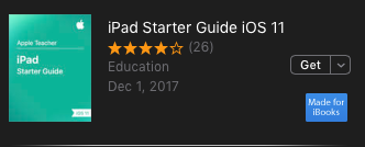 iPad Starter Guide iOS 11 Image