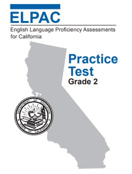 ELPAC Practice Test Grade 2  Image