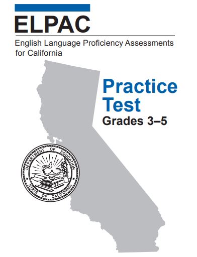 ELPAC Practice Test Grades 3-5 Image