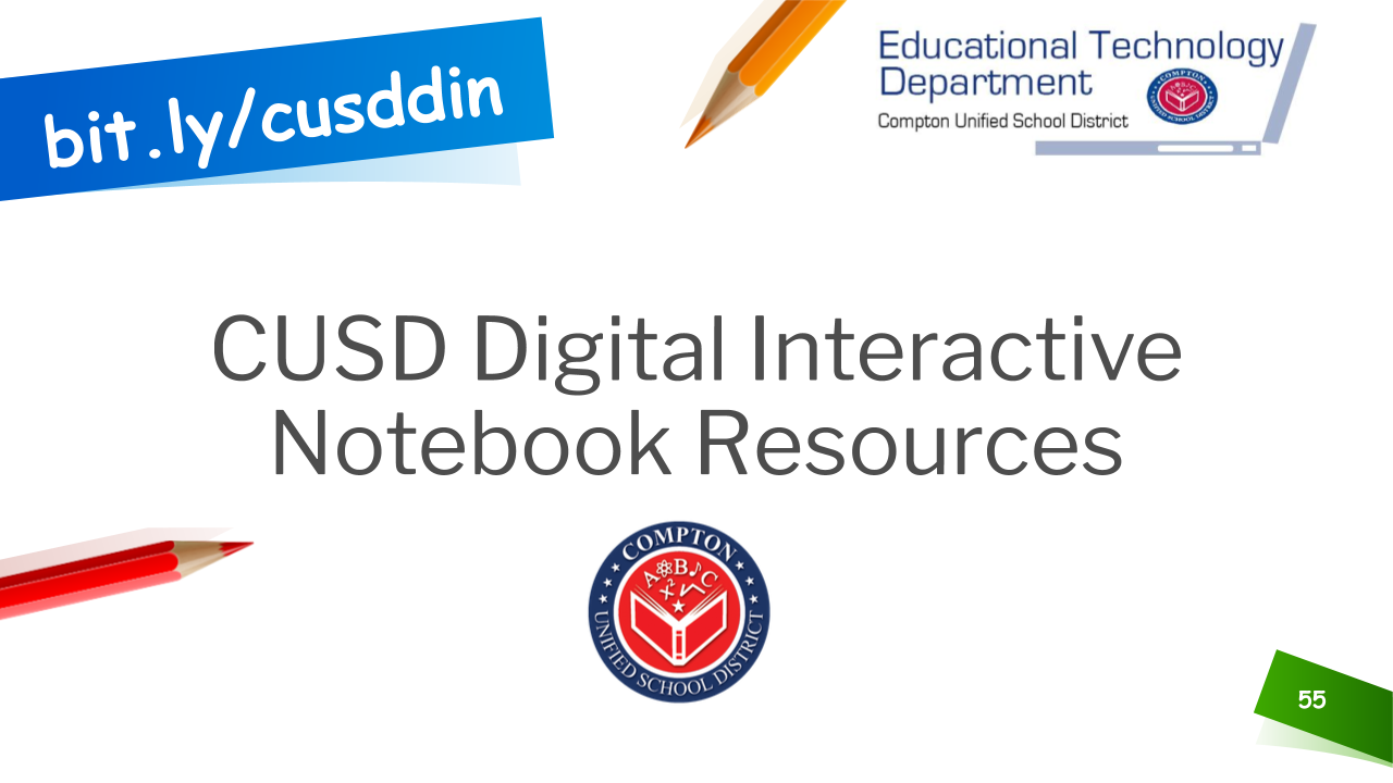 Digital Interactive Notebooks Resources Image