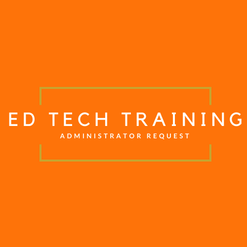Ed Tech Training Request Image